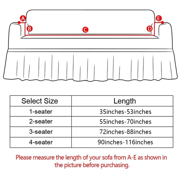 Furniture Slipcover 97% polyester 3% Spandex 💕 - Picture 5 of 15